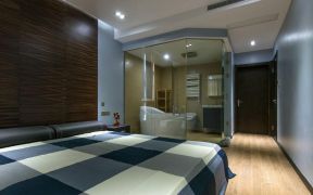 74平两室一厅卧室带卫生间装修设计效果图欣赏