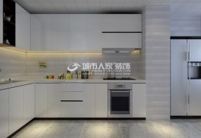 金泽华府三居120平中式风格厨房装修设计效果图