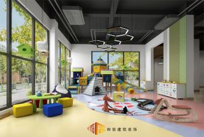 6000平现代风格社区办公室儿童游乐园设计图