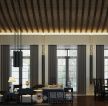 德清格林小镇350㎡新中式别墅客厅装修效果图