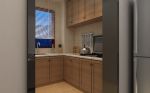 泰景城107平米三居现代风格厨房装修设计图