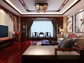 中式风格客厅效果图 中式风格客厅装饰图