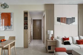茶园123平米四居室现代走廊吊顶装修设计效果图