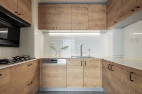 120平米三居室混搭风格厨房装修设计效果图