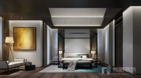 博林天瑞现代720平别墅卧室装修案例