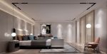 250平方现代轻奢风格别墅卧室装修设计效果图