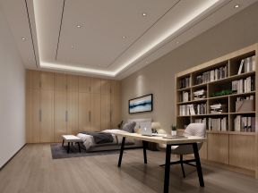 2023现代风格办公楼休息室装修设计效果图欣赏
