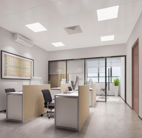 现代风格1200平厂房办公室装修-每日推荐