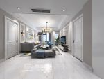 杭州上实海上海112方现代风格两室两厅设计效果图