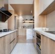 90平米三居室现代厨房装修设计效果图