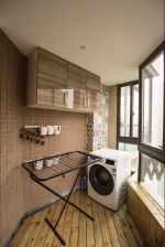 120平米三室两厅北欧风格阳台洗衣机装修设计效果