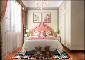 美式卧室装修效果图大全图片 美式卧室装饰 