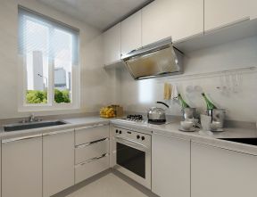 简约现代风格88平两居室厨房装修效果图片鉴赏