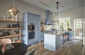 280平米欧式别墅厨房装修设计效果图