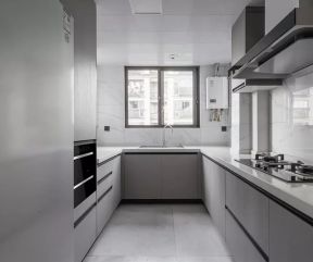 三居90平北欧风格厨房装修设计图