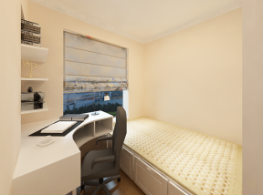 简约现代风格88平两居室沙发装修效果图赏析
