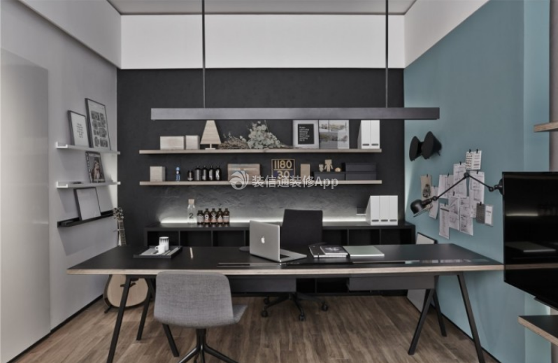 办公室250平米现代风格办公桌装修效果图