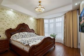 别墅280平美式乡村风格卧室装修设计图