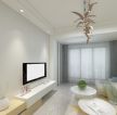 96平米现代风格客厅窗帘装修设计效果图大全