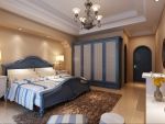 楚天都市沁园地中海风格128平米三居室装修案例