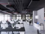 云础网络现代风格300平米办公室装修