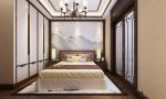 新中式风格175平三居室卧室装修