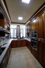 别墅380平美式风格厨房效果图欣赏