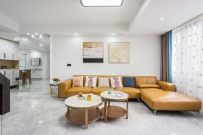 跃层200平北欧风格客厅沙发设计图