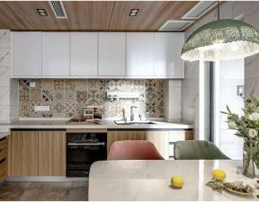 138平米欧式四居室厨房装修设计效果图