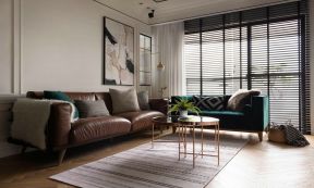 三居139平现代风格客厅沙发装修设计效果图