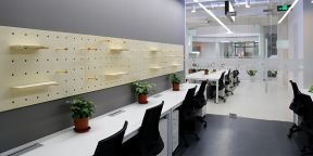 现代风格1200平办公室办公区装修