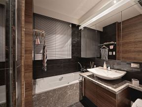 现代风格二居95平浴室装修设计效果图欣赏