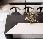 65平米现代风格小户型餐桌颜色效果图欣赏