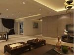 美式风格160平三居室客厅沙发装修效果图