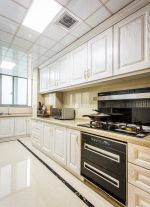 别墅220平欧式风格厨房装修设计图