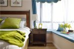 140平现代温馨风格卧室床头柜设计效果图