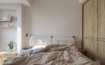 日式极简86平米两居室卧室床设计图片