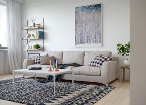 北欧客厅沙发设计效果图 北欧客厅装修效果图风格 