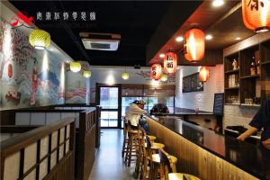 【合肥580装饰】日式料理店装修 日式料理店设计