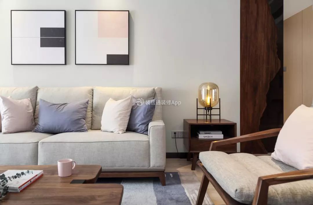 现代风格三居130平客厅沙发装修设计效果图欣赏