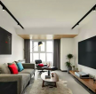 147平方现代风格复式客厅家居装修效果图图片