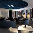 咖啡厅现代风格1000平大厅装修效果图
