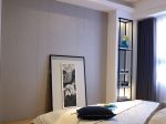 现代风格120平米三居室卧室墙面设计图片