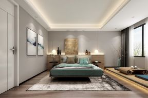 现代风格98平米两居室卧室设计效果图大全