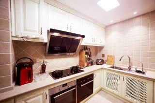 平层158平简欧风格厨房装修设计图