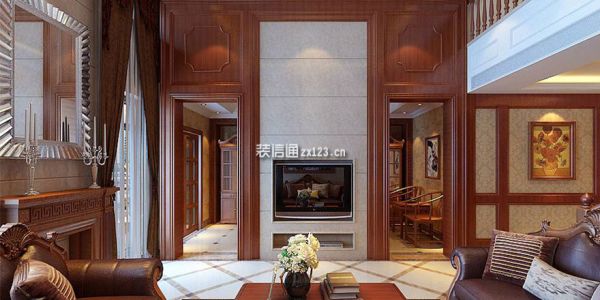 天津半岛豪庭混搭风格120平米装修效果图案例