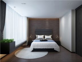 二居97平现代简约风格卧室装修设计效果图大全