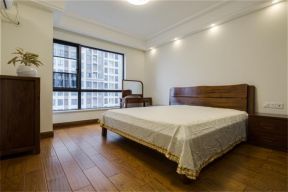 中式风格138平米四居室卧室床装修效果图