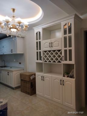 101平二居欧式风格厨房橱柜装修设计效果图大全