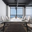 120平米现代风格办公室会议室装修设计效果图